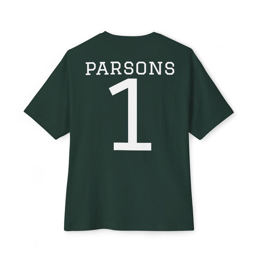Packers Parsons Football Fan Tee — Vintage Team Shirt (Forest Green)