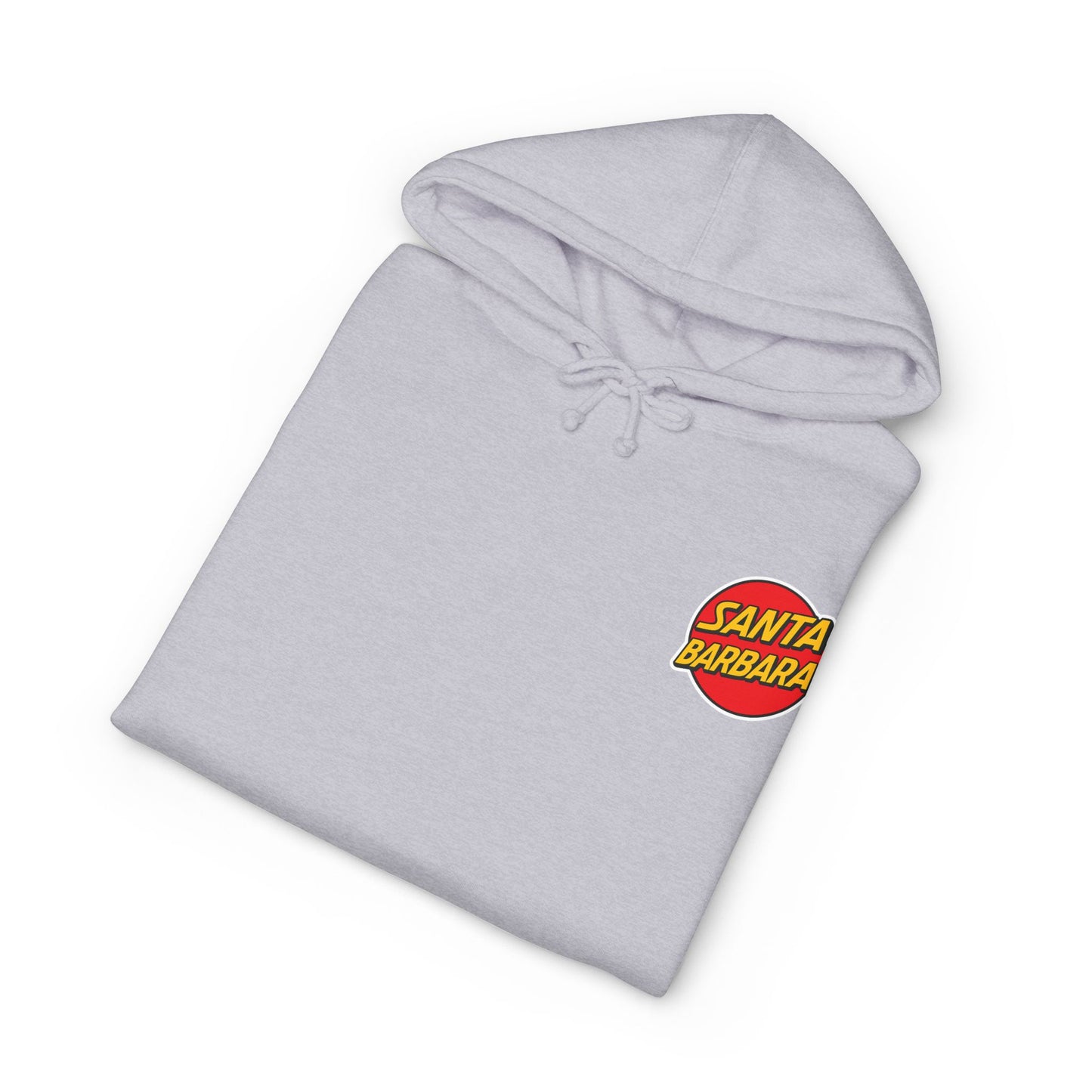 Santa Barbara Heavyweight Fleece Hoodie — Sports Grey
