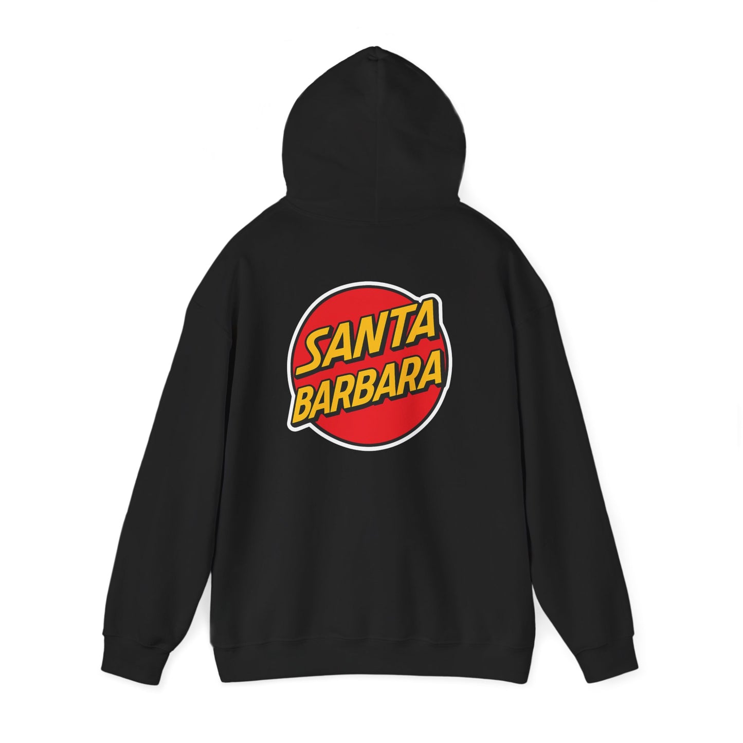 Santa Barbara Hoodie — Black City Pullover