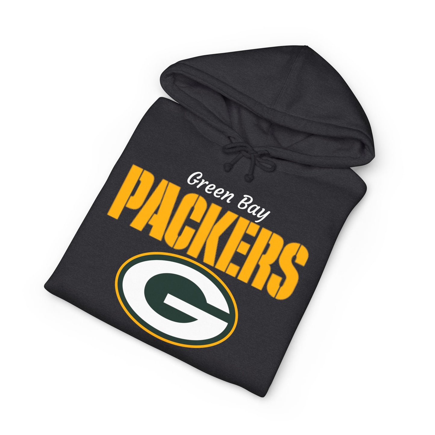 Packers Heavyweight Hoodie — Green Bay Football Pullover (Charcoal Grey)