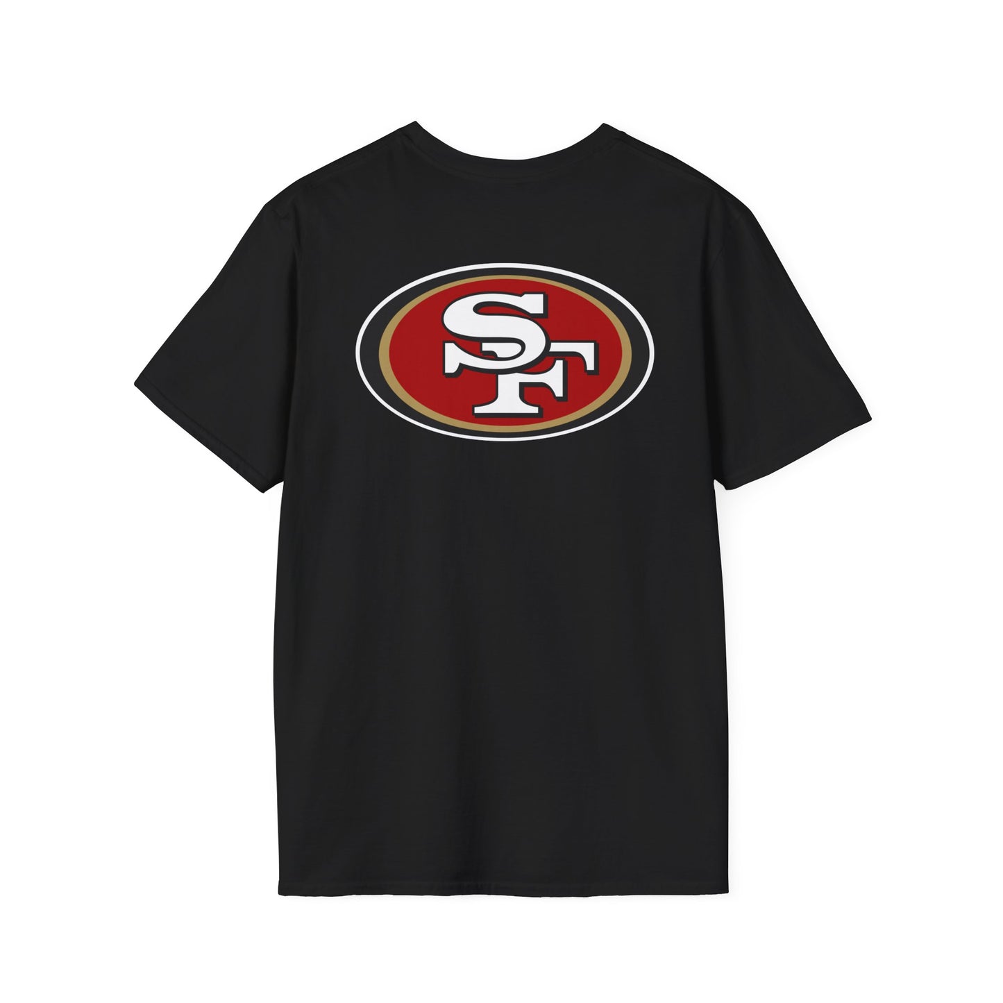 San Francisco 49ers Logo T-Shirt — 49ers Fan Tee (Black) 2