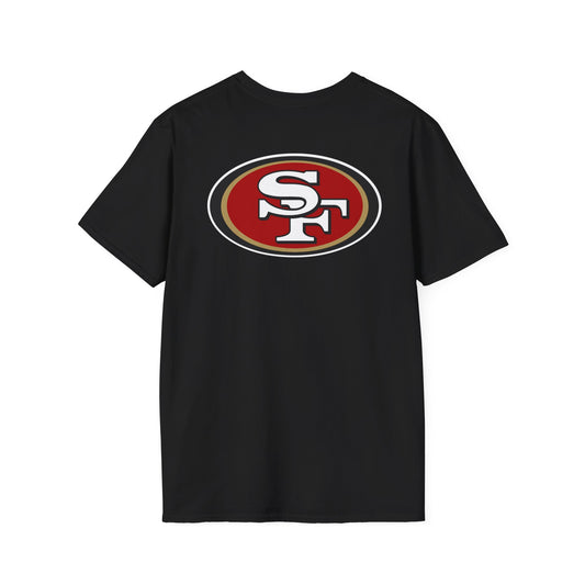 San Francisco 49ers Logo T-Shirt — 49ers Fan Tee (Black) 2