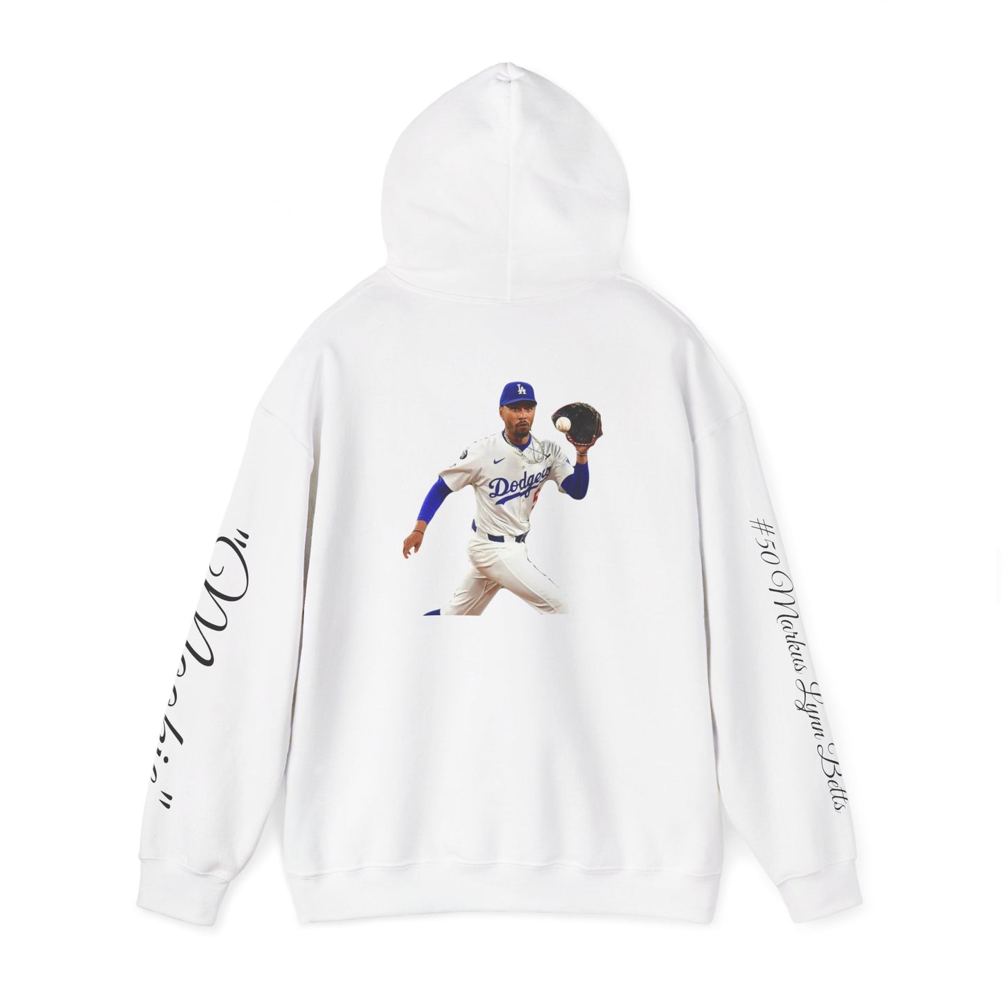 Mookie Betts White Hoodie