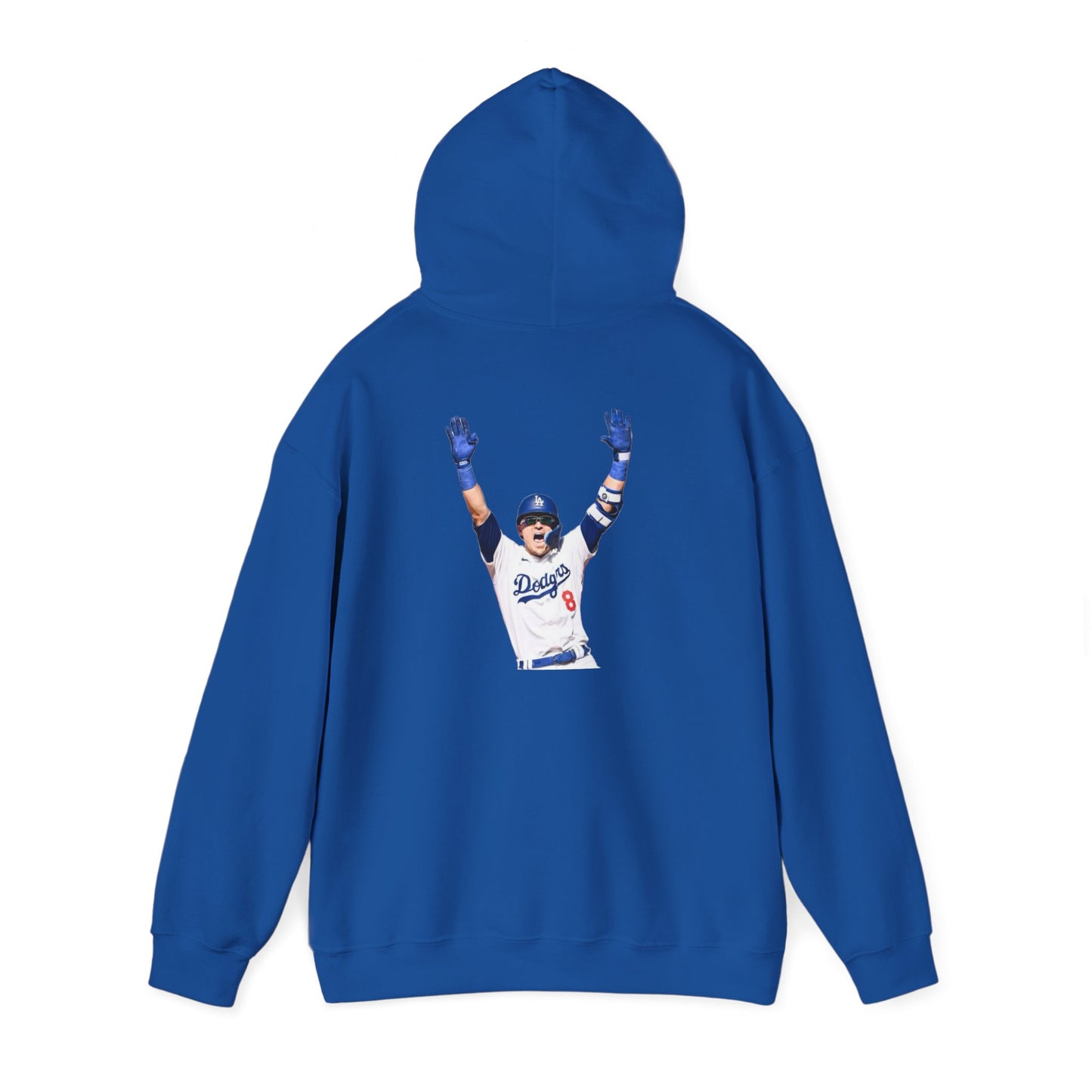 #8 Kike Hernandez Dodgers Hoodie — Los Angeles Blue Sweatshirt