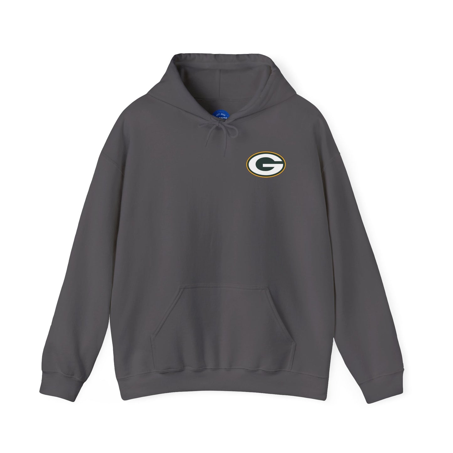 PACKERS Midweight Hoodie — Football Fan Sweatshirt (Charcoal)