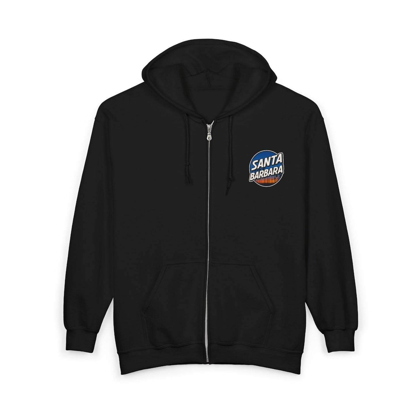Santa Barbara Sunset Zip Hoodie