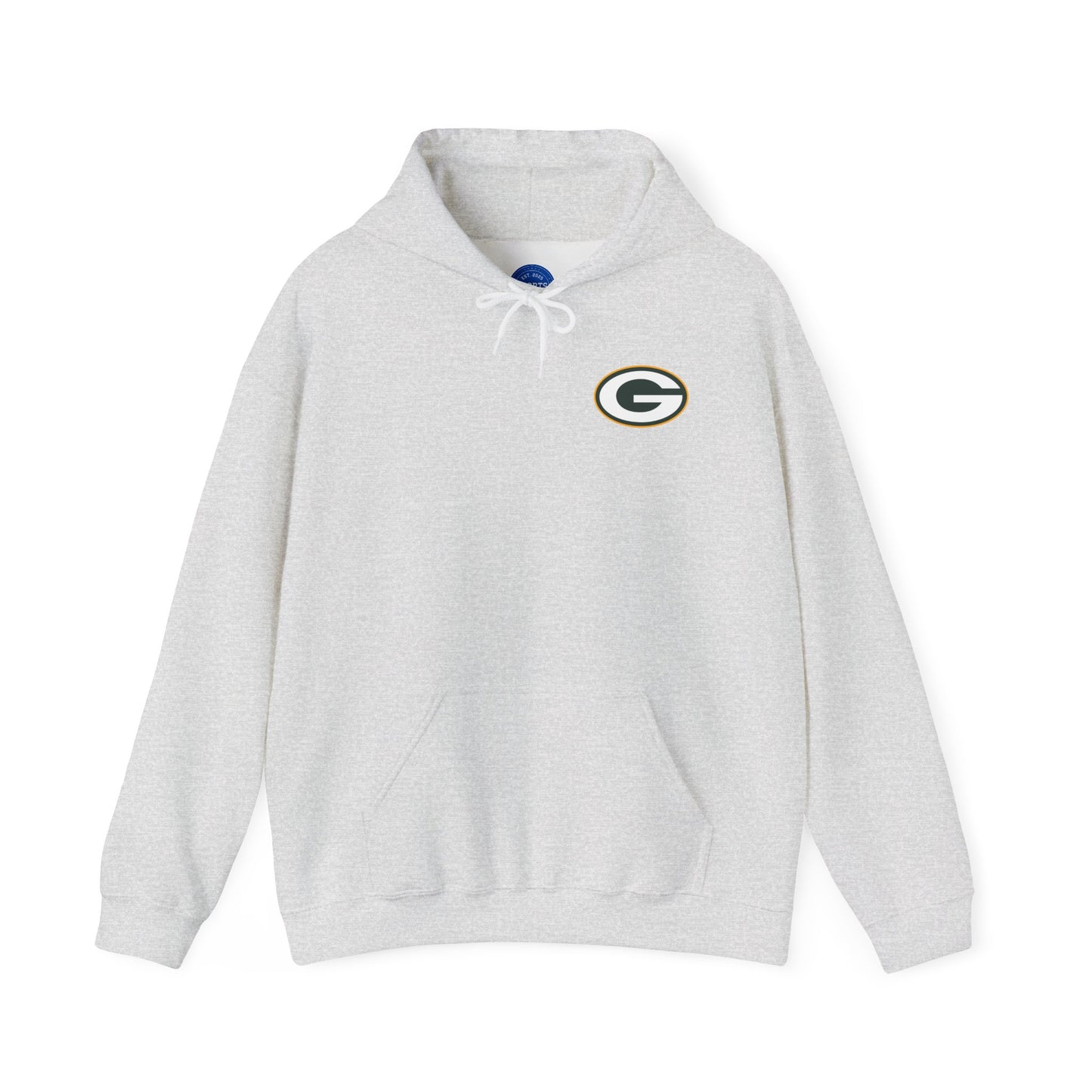 PACKERS Midweight Hoodie — Football Fan Sweatshirt (Ash)