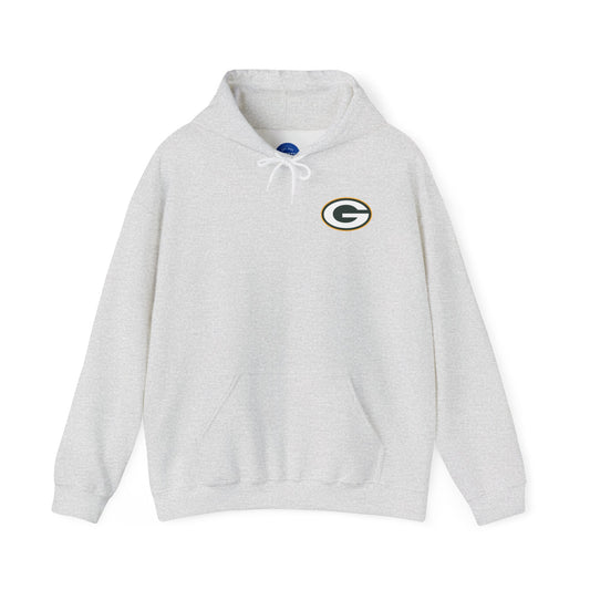 PACKERS Midweight Hoodie — Football Fan Sweatshirt (Ash)