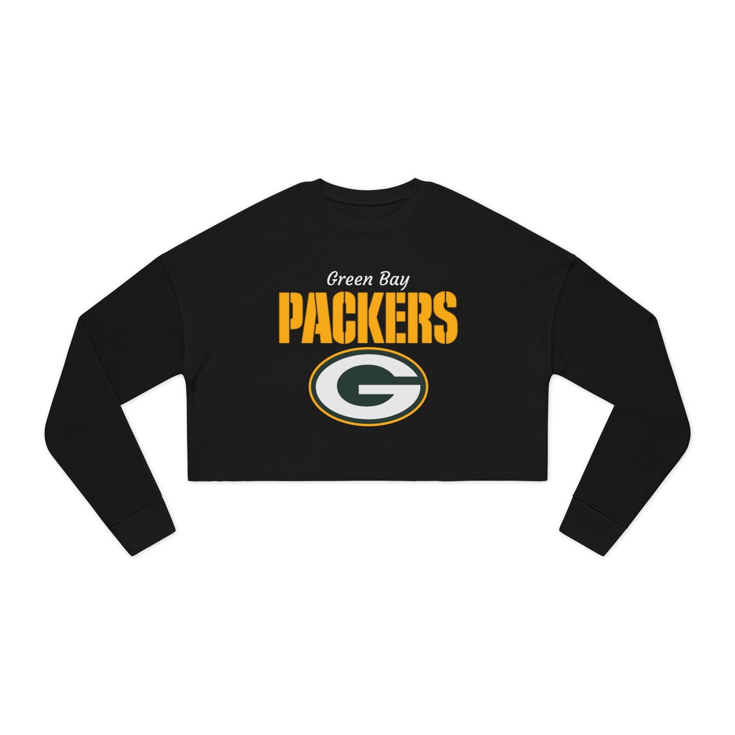 Packers Women's Cropped Sweatshirt — Pack Pride Pullover