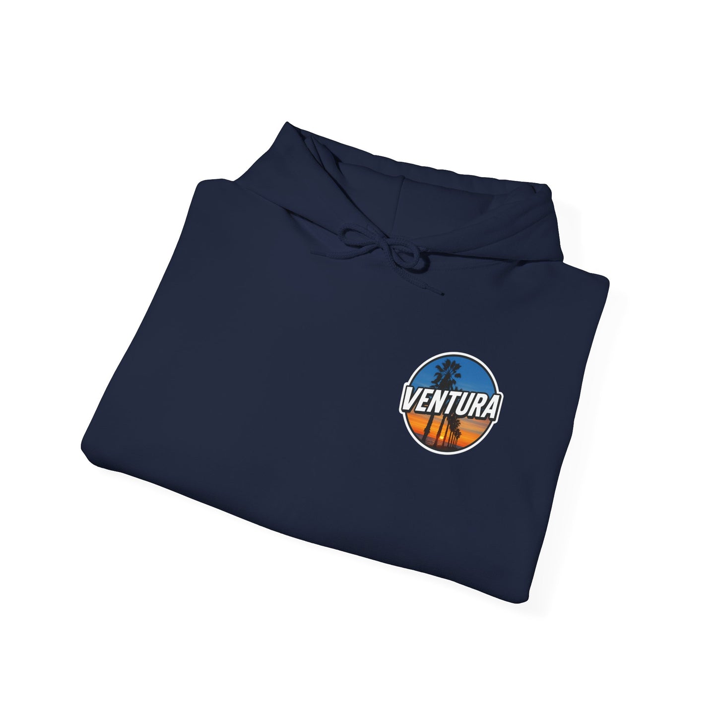 Ventura Surfer's Point Sunset Hoodie — Navy Ventura Sweatshirt