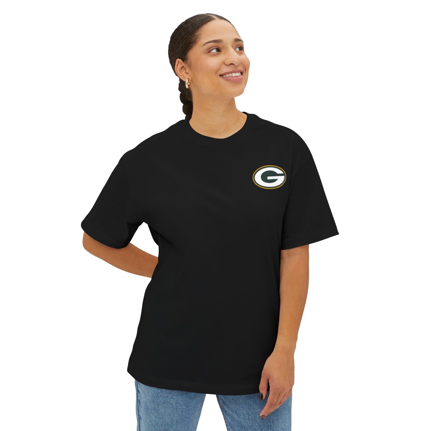Favre Packers T-Shirt — Black Football Fan Tee