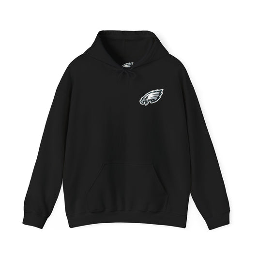 Philadelphia Eagles Hoodie — Team Logo Fan Sweatshirt (Black)