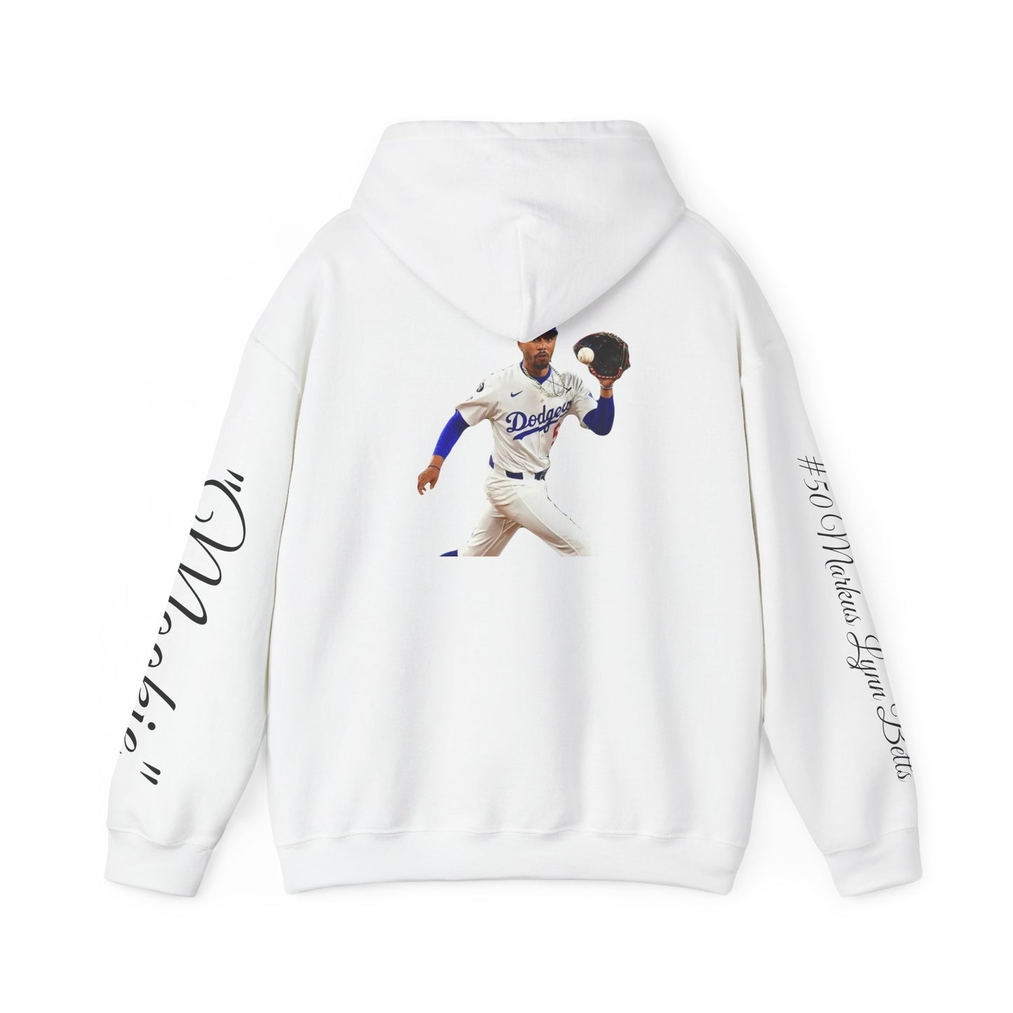 Mookie Betts White Hoodie