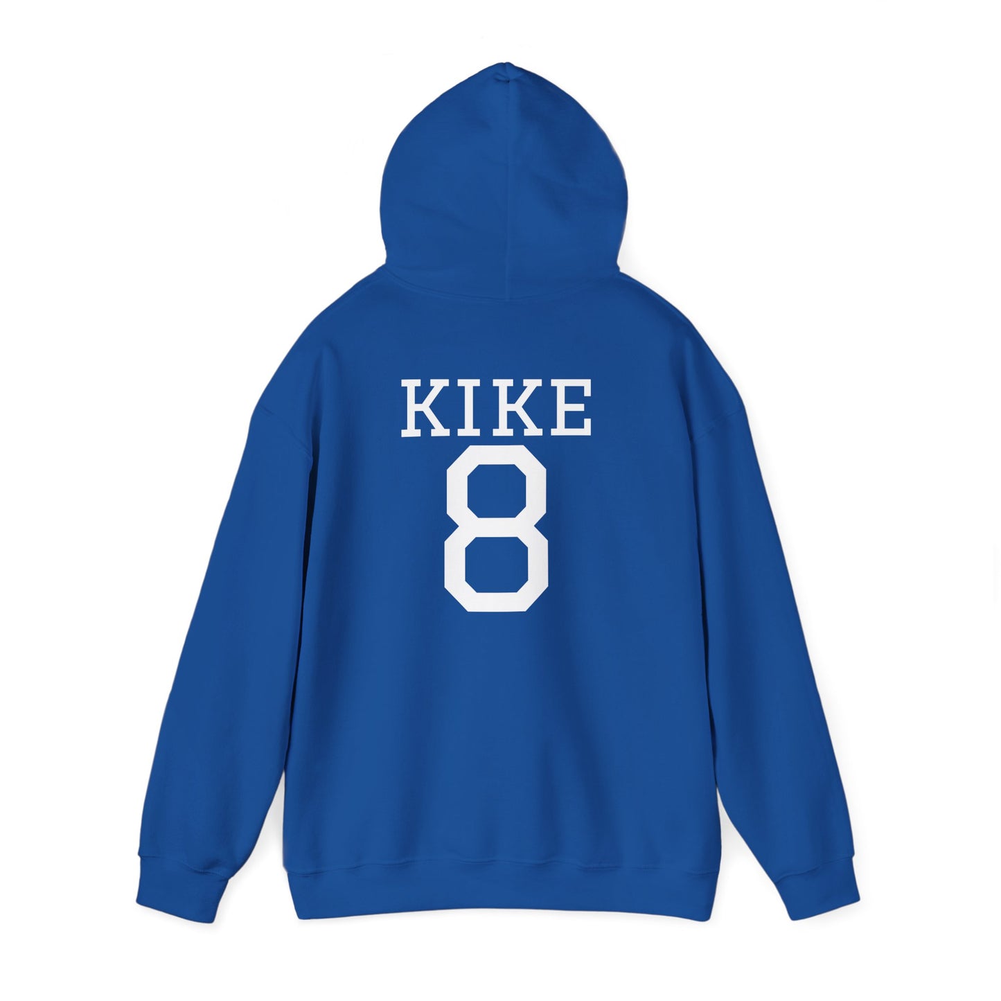 Dodgers round logo - #8 Kike Hernandez Dodgers Hoodie — Los Angeles Blue Sweatshirt