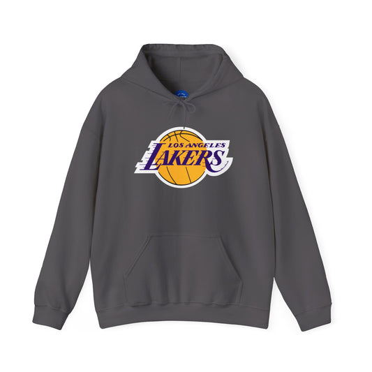 24 Mamba 'The GOAT' Midweight Hoodie — Basketball Fan Sweatshirt (Charcoal)