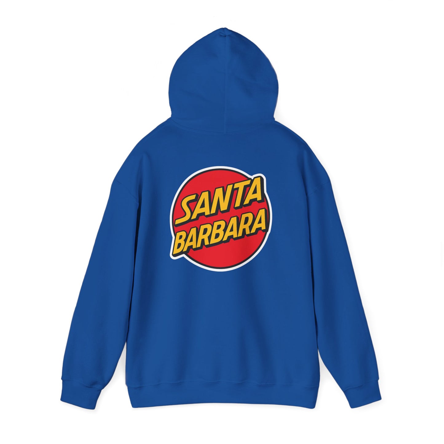 Santa Barbara Hoodie — Royal Blue City Pullover