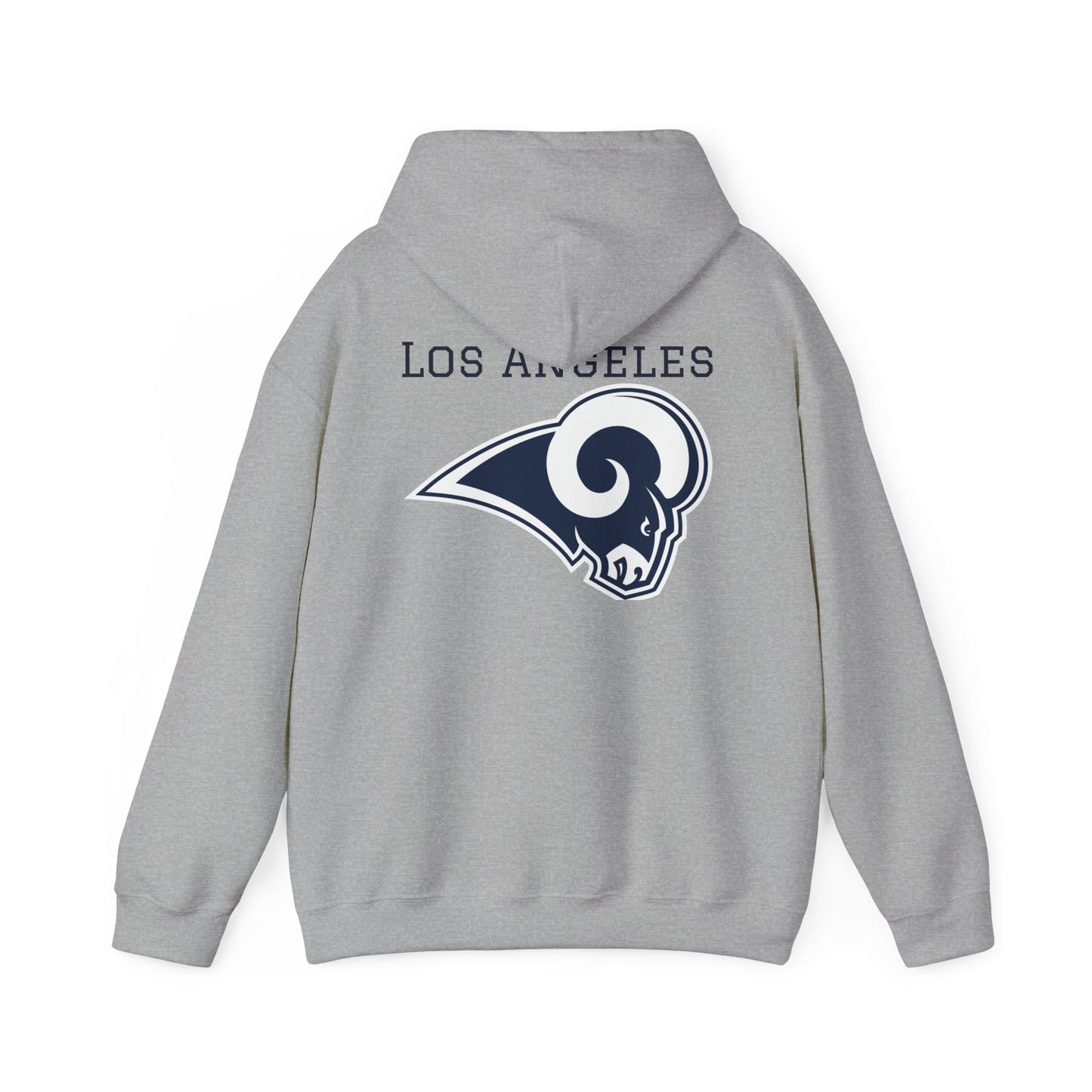 Los Angeles Rams Hoodie — Team Logo Fan Sweatshirt (Sports Grey)