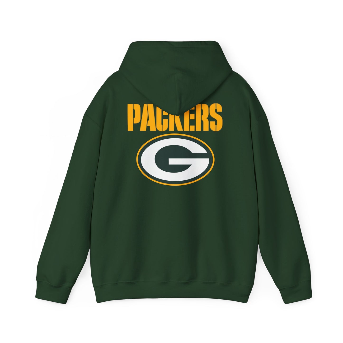 PACKERS Midweight Hoodie — Football Fan Sweatshirt (Forest Green)