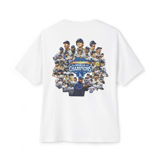 2024-2025 Dodgers Back-to-Back World Series Champions (White)