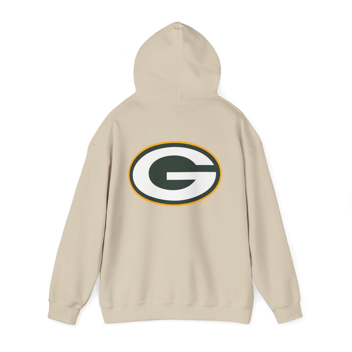 Packers Midweight Hoodie — Football Fan Hoodie (Sand)