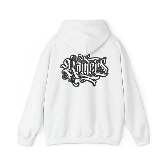 Las Vegas Raiders Tribal Logo Hoodie — Team Logo Fan Sweatshirt (White)