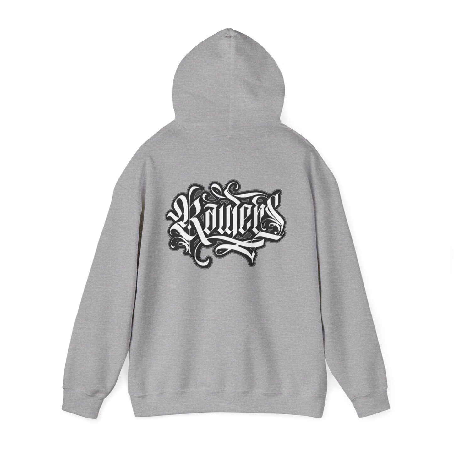 Las Vegas Raiders Tribal Logo Hoodie — Team Logo Fan Sweatshirt (Sport Grey)