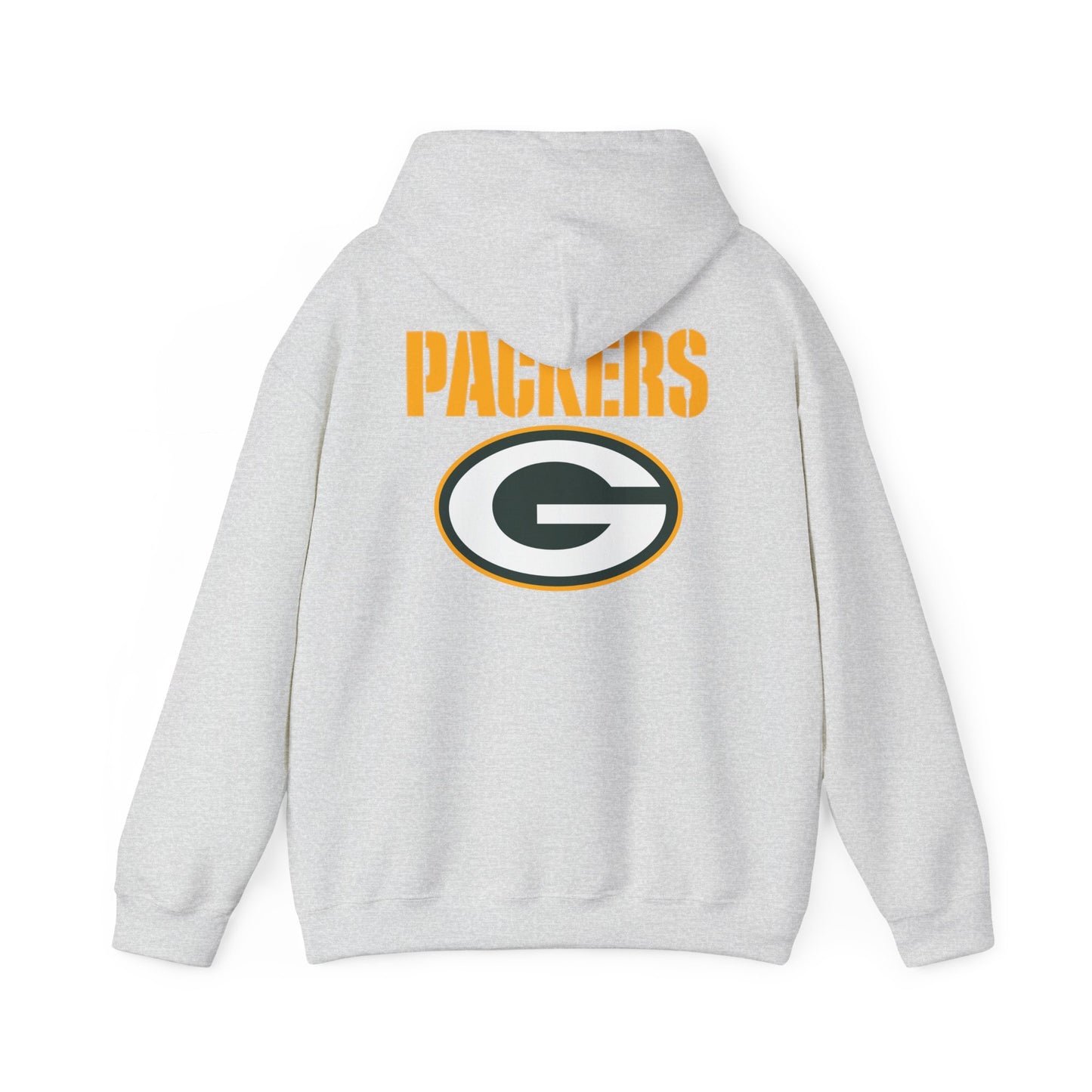 PACKERS Midweight Hoodie — Football Fan Sweatshirt (Ash)