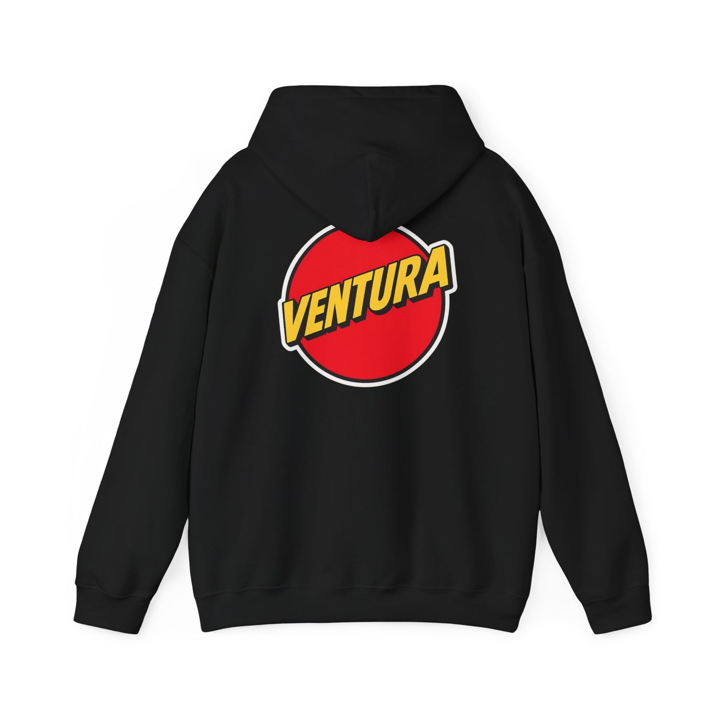 Ventura Black Hoodie — Ventura Hoodie Black Sweatshirt Alt