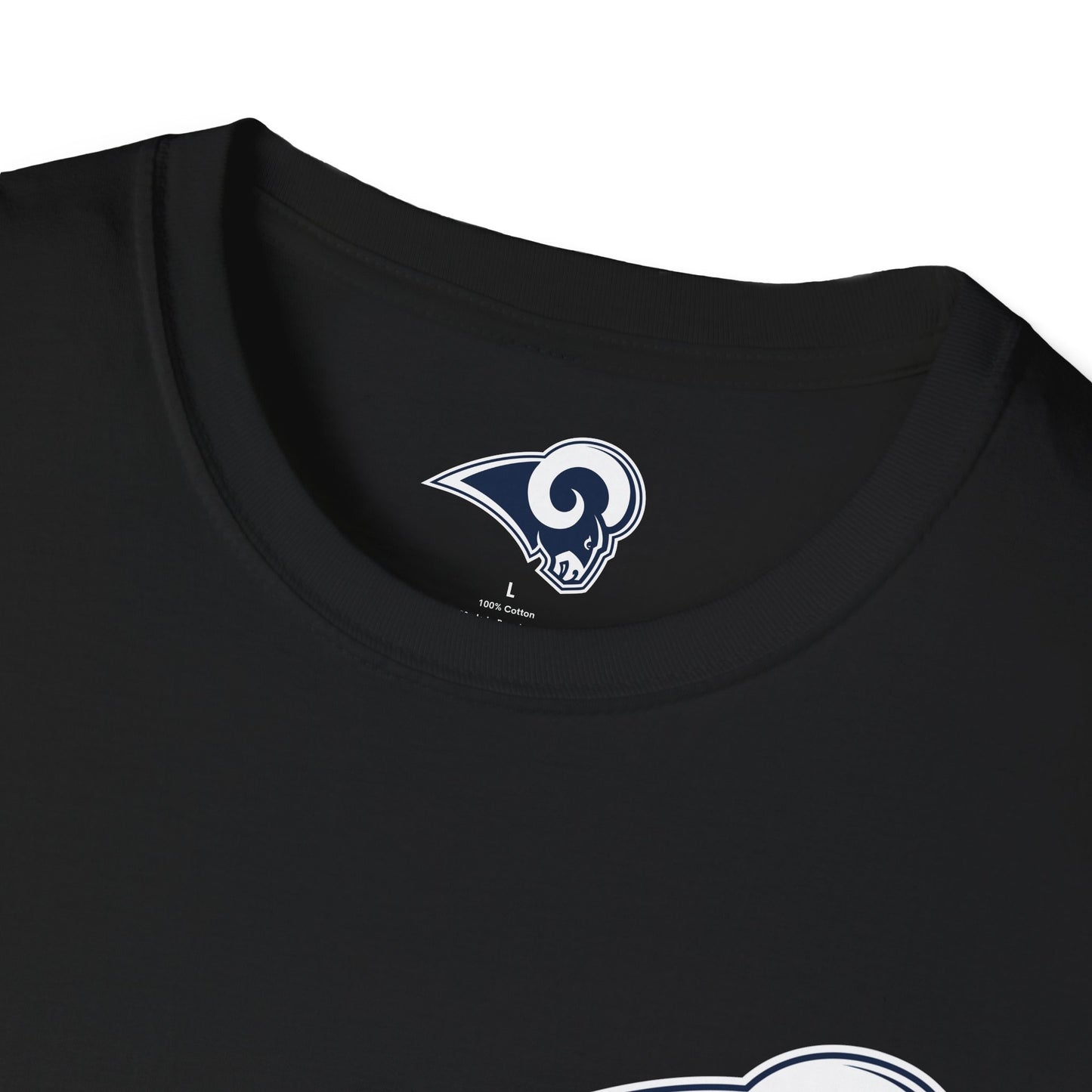 Los Angeles Rams Football T-Shirt — Rams Fan Tee (Black)