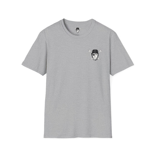 Las Vegas Raiders One Nation Softstyle Lightweight T-Shirt (Sports Grey)