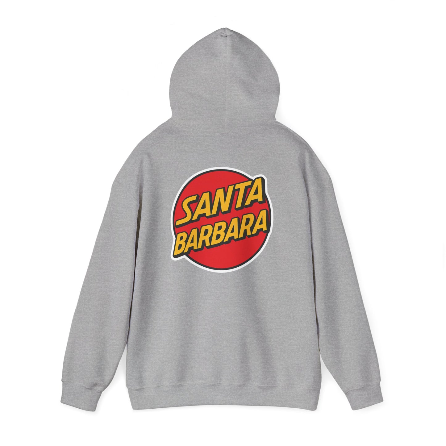 Santa Barbara Hoodie — Sports Grey City Pullover