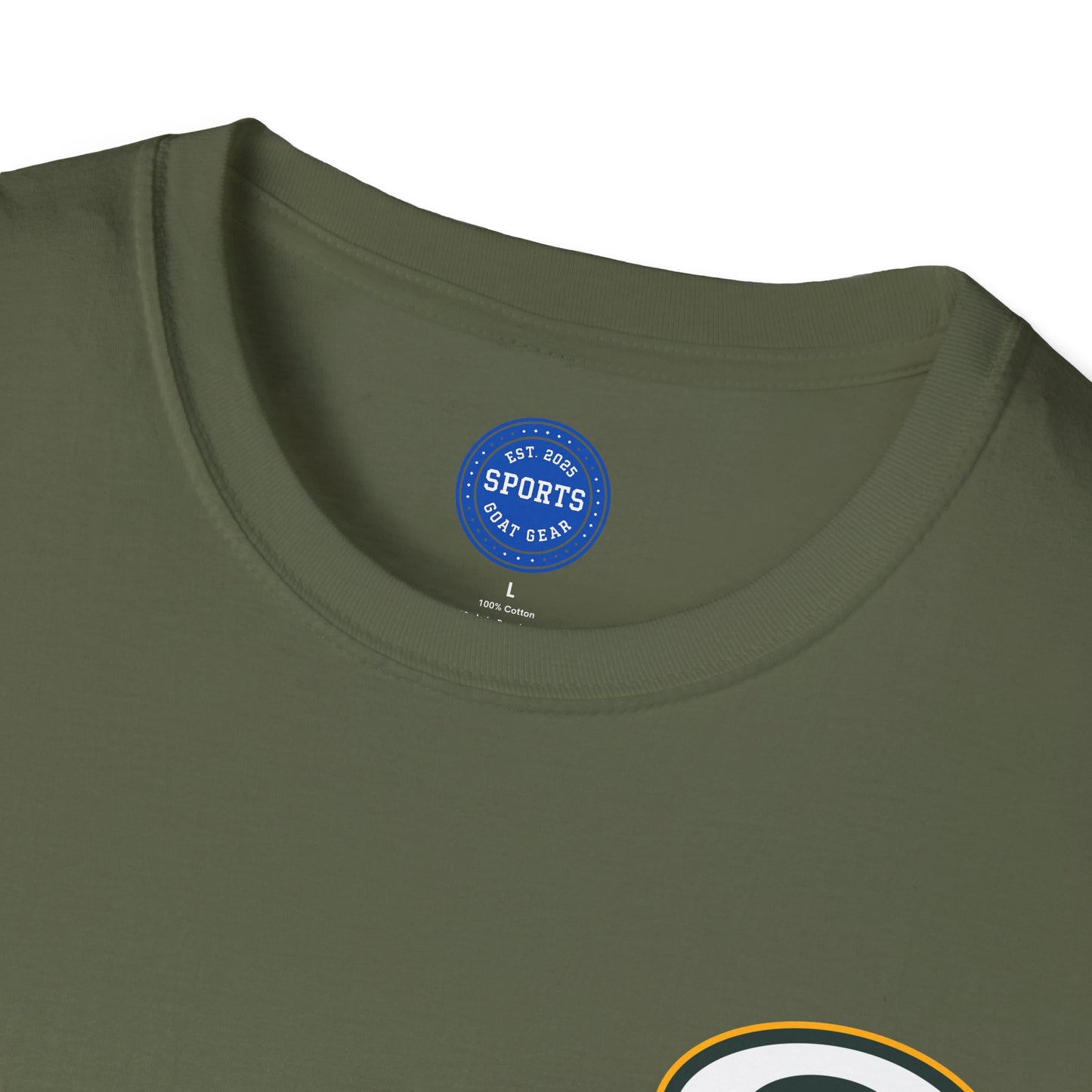 Green Bay Packers Military Green Logo T-Shirt — Fan Tee